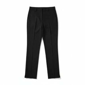 BCBGMAXAZRIA Black Straight Leg Dress Pants Size 4 | Tarik Style RN D2GO57